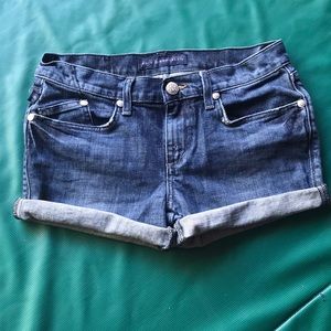 Rock & republic size 28 cuffed short jean shorts